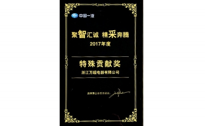 2017年特殊貢獻(xiàn)獎