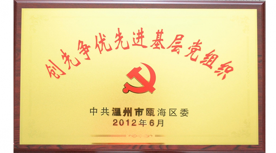 2012年創(chuàng)先爭(zhēng)優(yōu)先進(jìn)基層黨組織